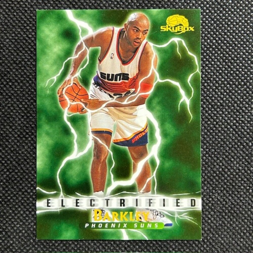 1995-96 Skybox Premium - Charles Barkley Electrified #294 Phoenix Suns
